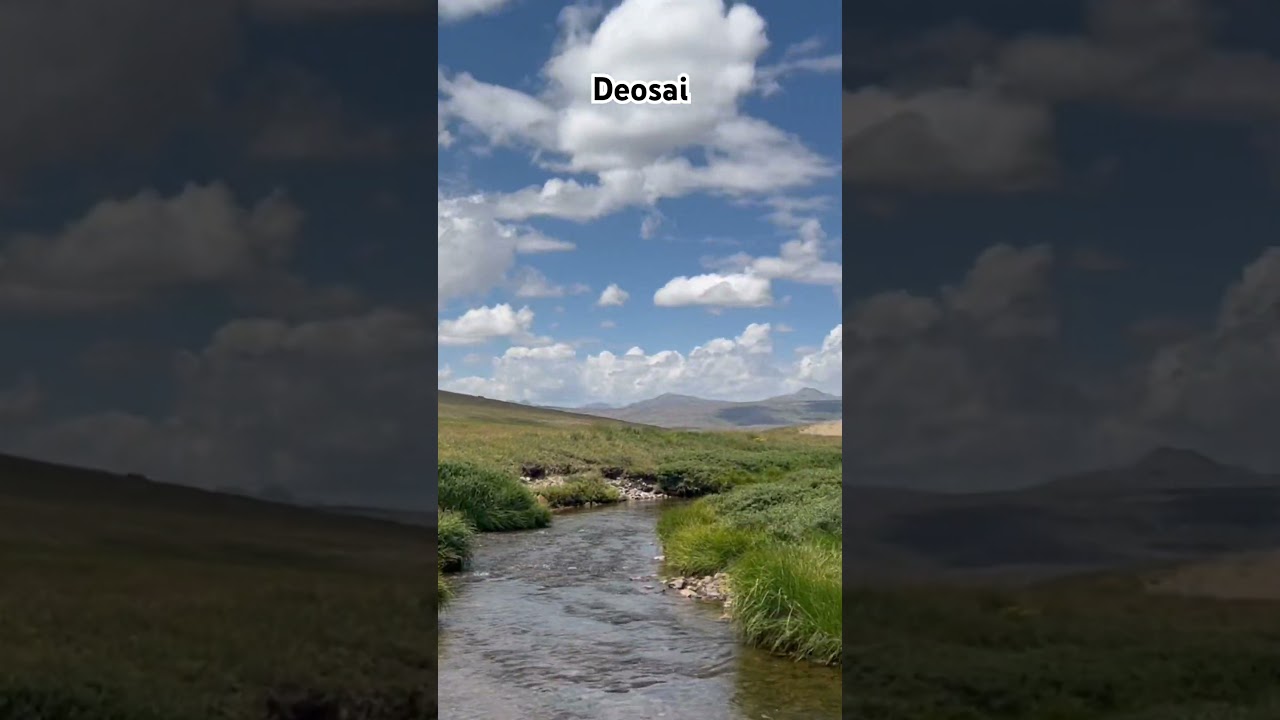 Nature sound | nature beauty| Deosai #foryou #foryoypage #trending #mountainview #public