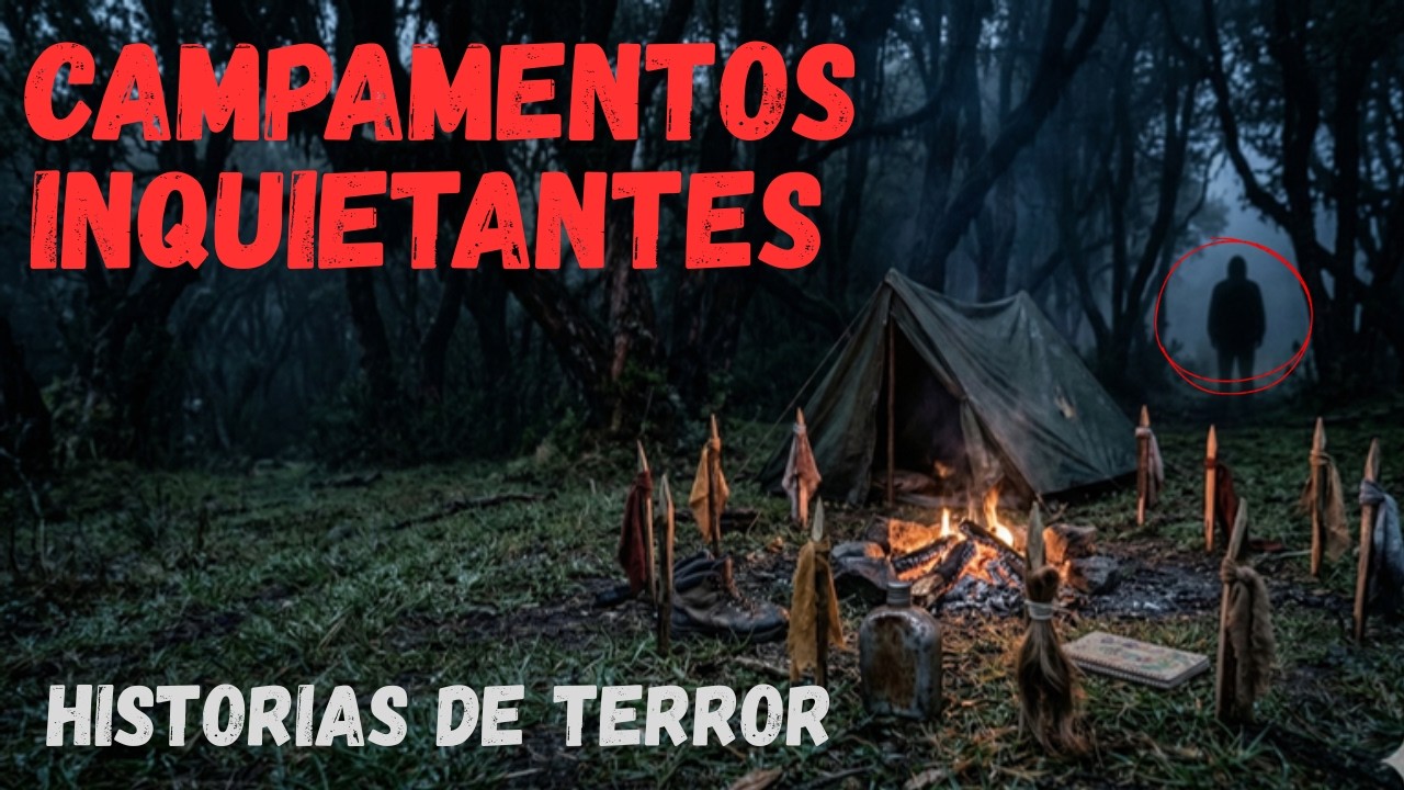 Algo Acecha en las Fogatas y Tiendas de Campamentos | 3 historias de terror