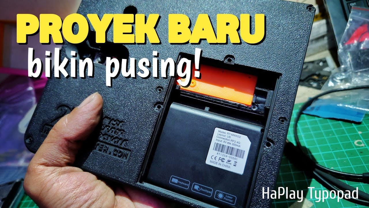 Proyek Baru, Bikin Pusing! Kendala Saat Upcycle Smartphone Bekas Jadi Writerdeck Portable