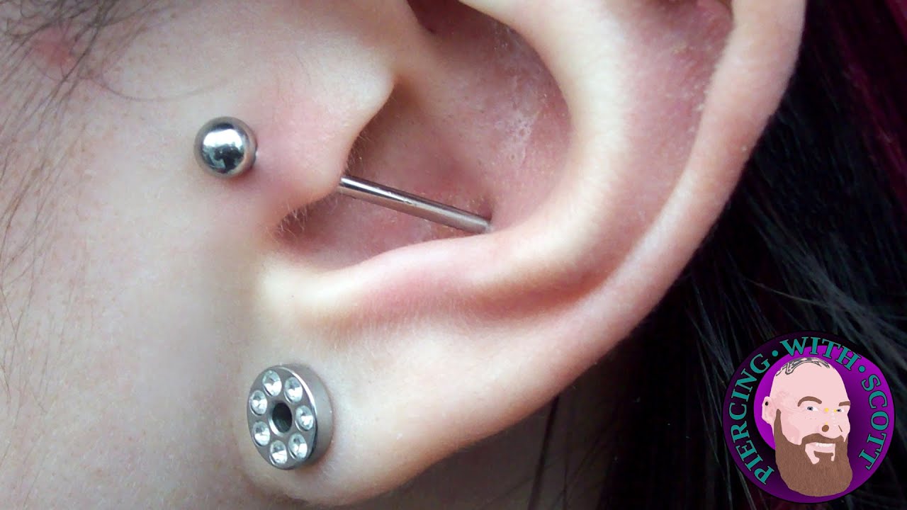 The Whole Truth - Tragus to Conch Industrial Piercing