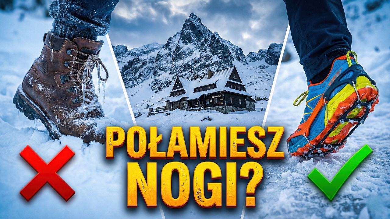 Buty za kostkę to MIT? Przestań to sobie robić! (Hala Gąsienicowa zimą)