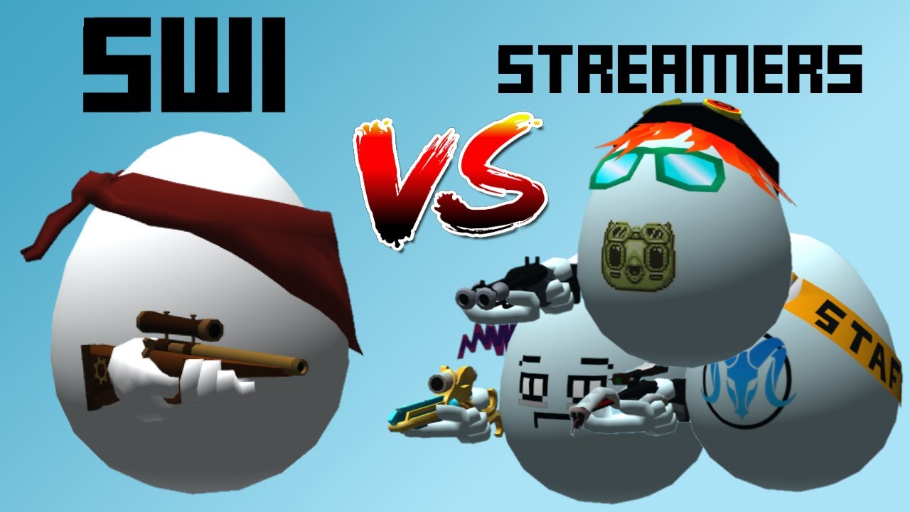 Realswi vs STREAMERS Compilation - Shell Shockers
