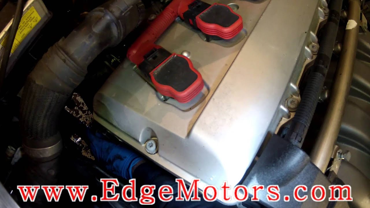 Audi S4 4.2l alternator belt and tensioner replacement DIY by Edge Motors
