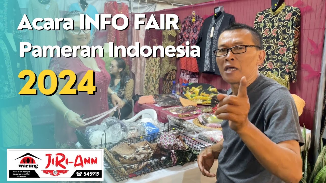 🇸🇷🇮🇩 Acara Indo Fair 2024 - Pameran saka Indonesia lan Suriname