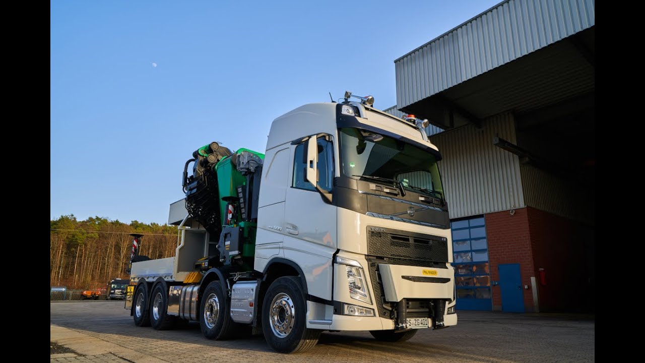 Auslieferung XXL - Palfinger PK 165.002 TEC 7 - Volvo FH500 8x4 - Federn-Hentz GmbH