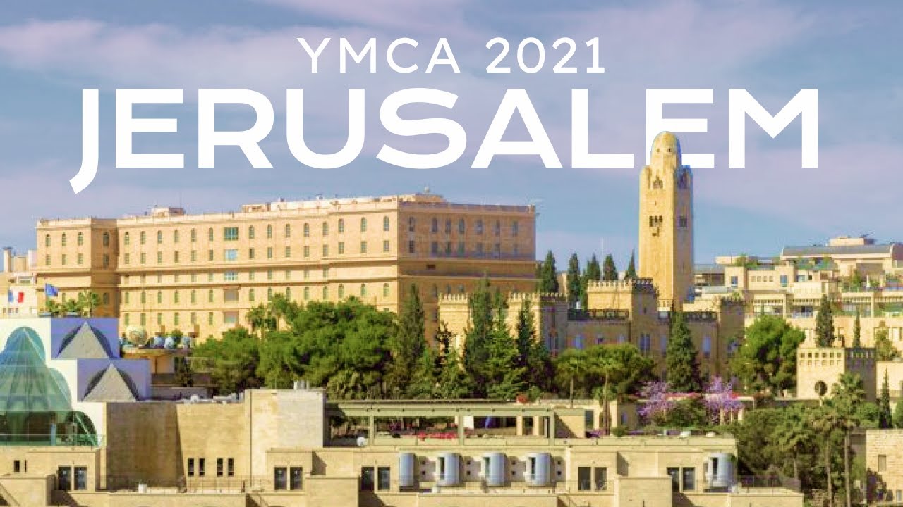 JERUSALEM, INTERNATIONAL YMCA 2021 🇮🇱💙 Beautiful arc corridors and architecture