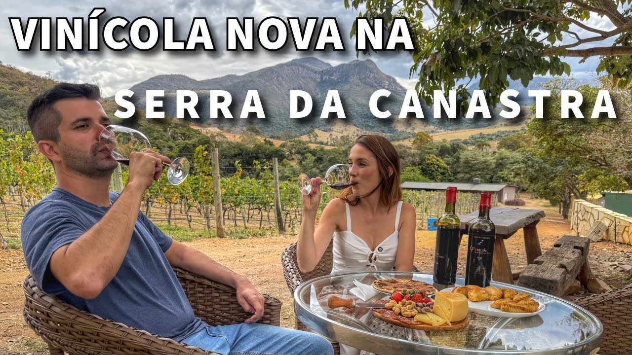 Vinícola na Serra da Canastra: colheita, produção e degustação de vinhos