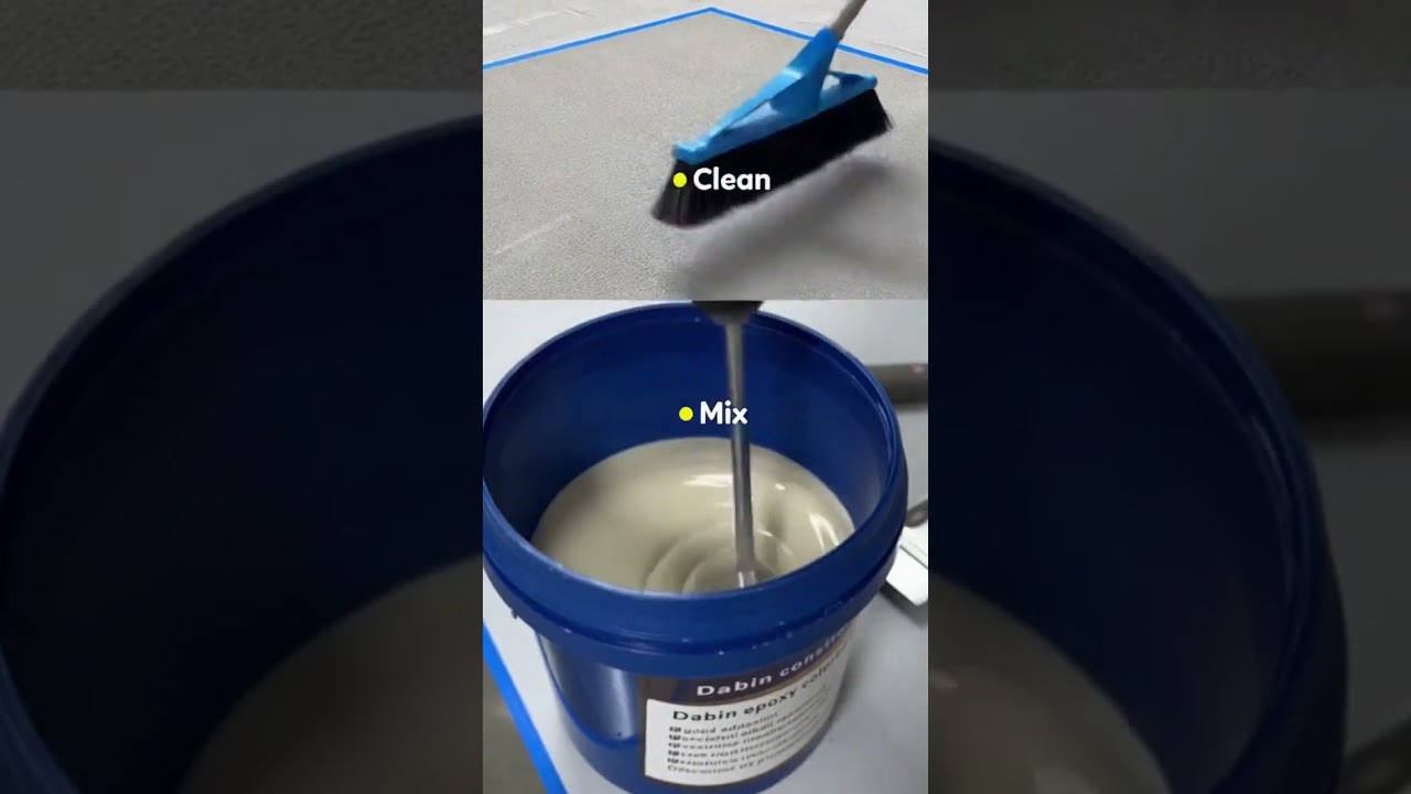 High-Gloss Marble Finish Epoxy Floor Coating
