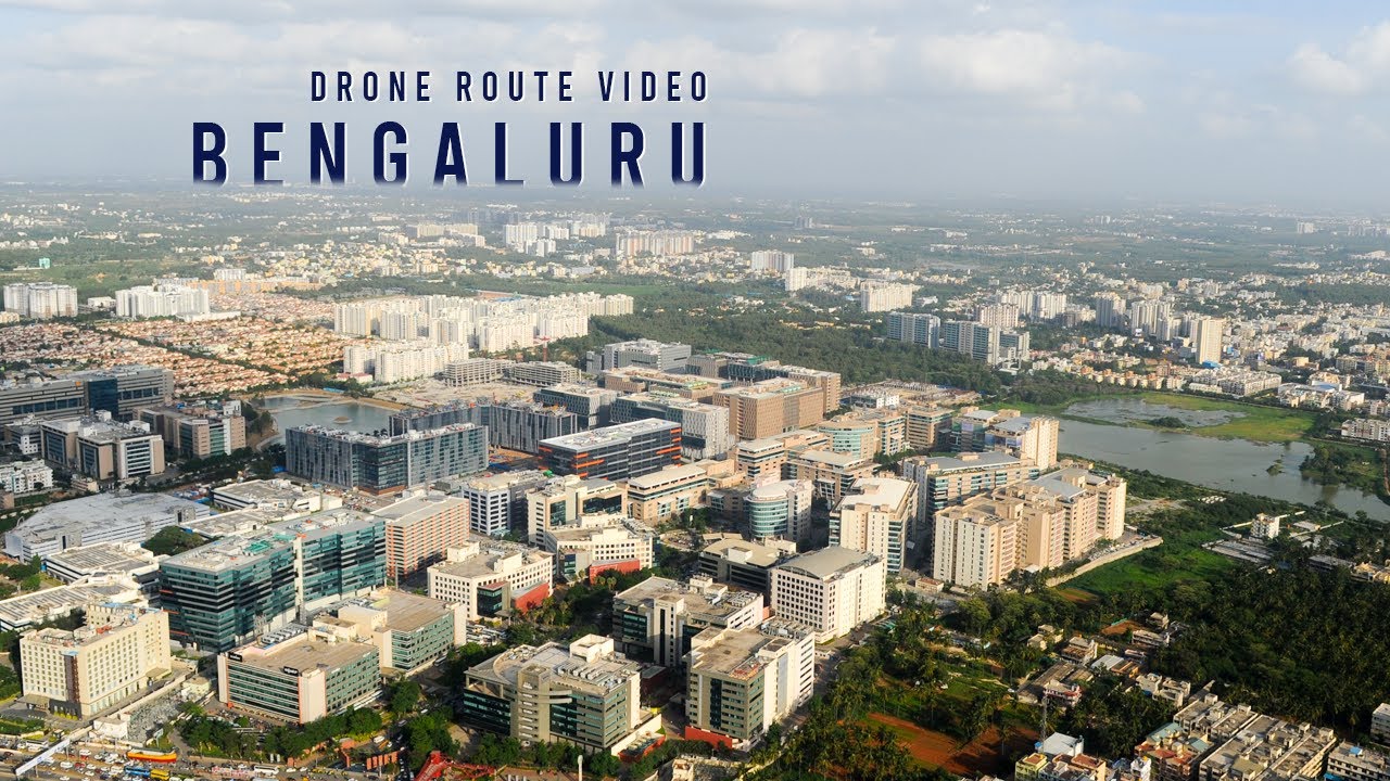 Bangalore City Drone Video | Bengaluru Aerial View | Drone Videography