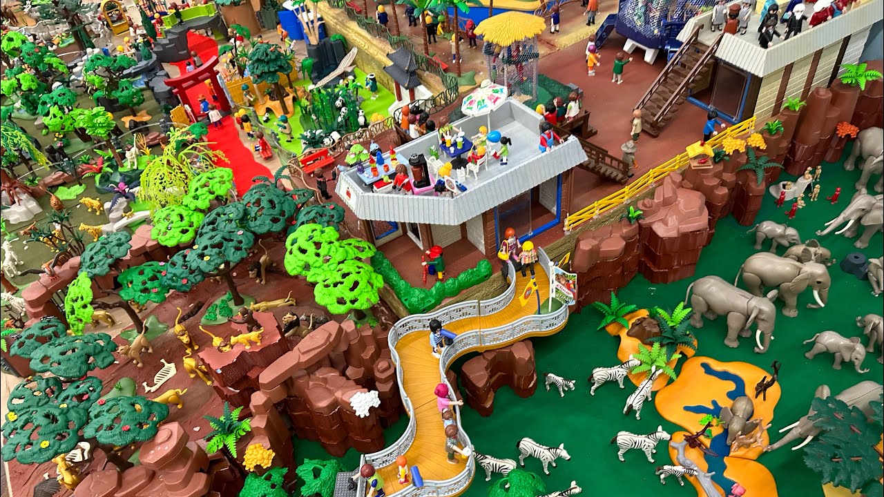 Diorama BIOPARC ⭐ Exposición Playmobil Torrent Valencia ⭐