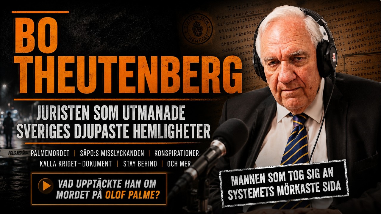 Bo Theutenberg samtalar om mordet på Olof Palme