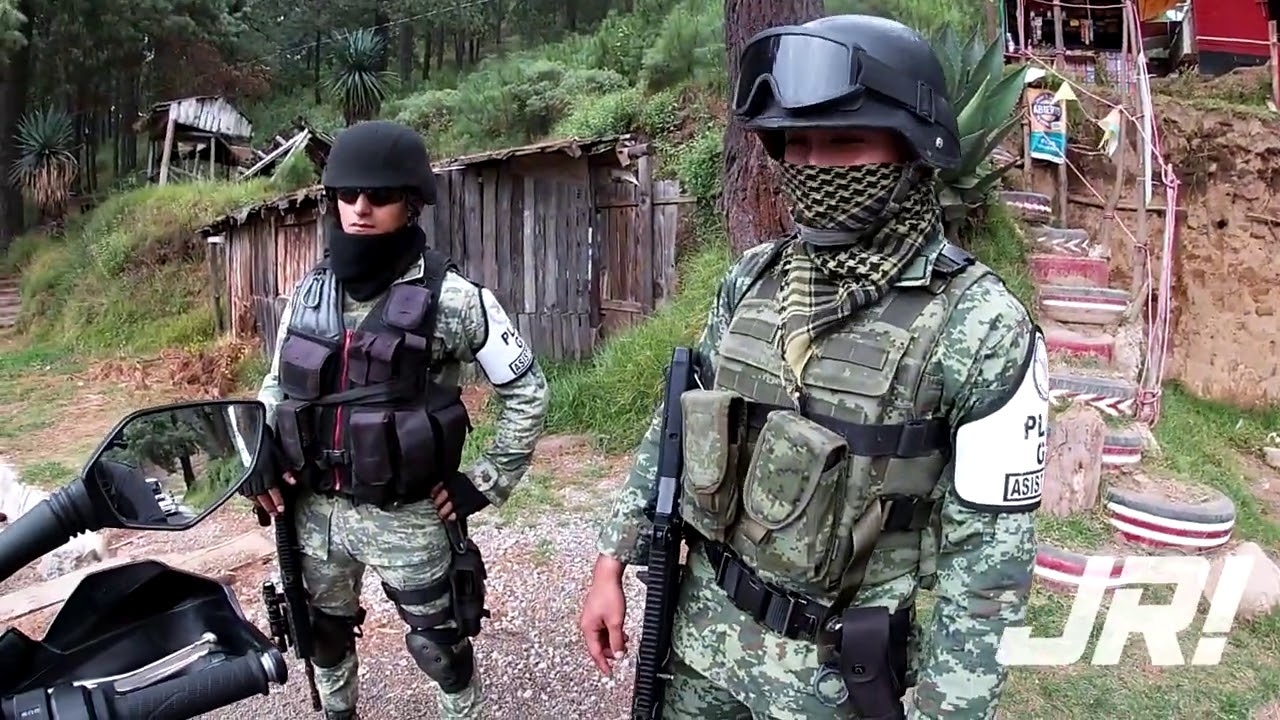 Me detuvo el EJÉRCITO MEXICANO.