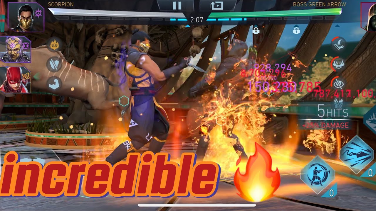 New ONE-SHOT Team for Injustice 2 Mobile!