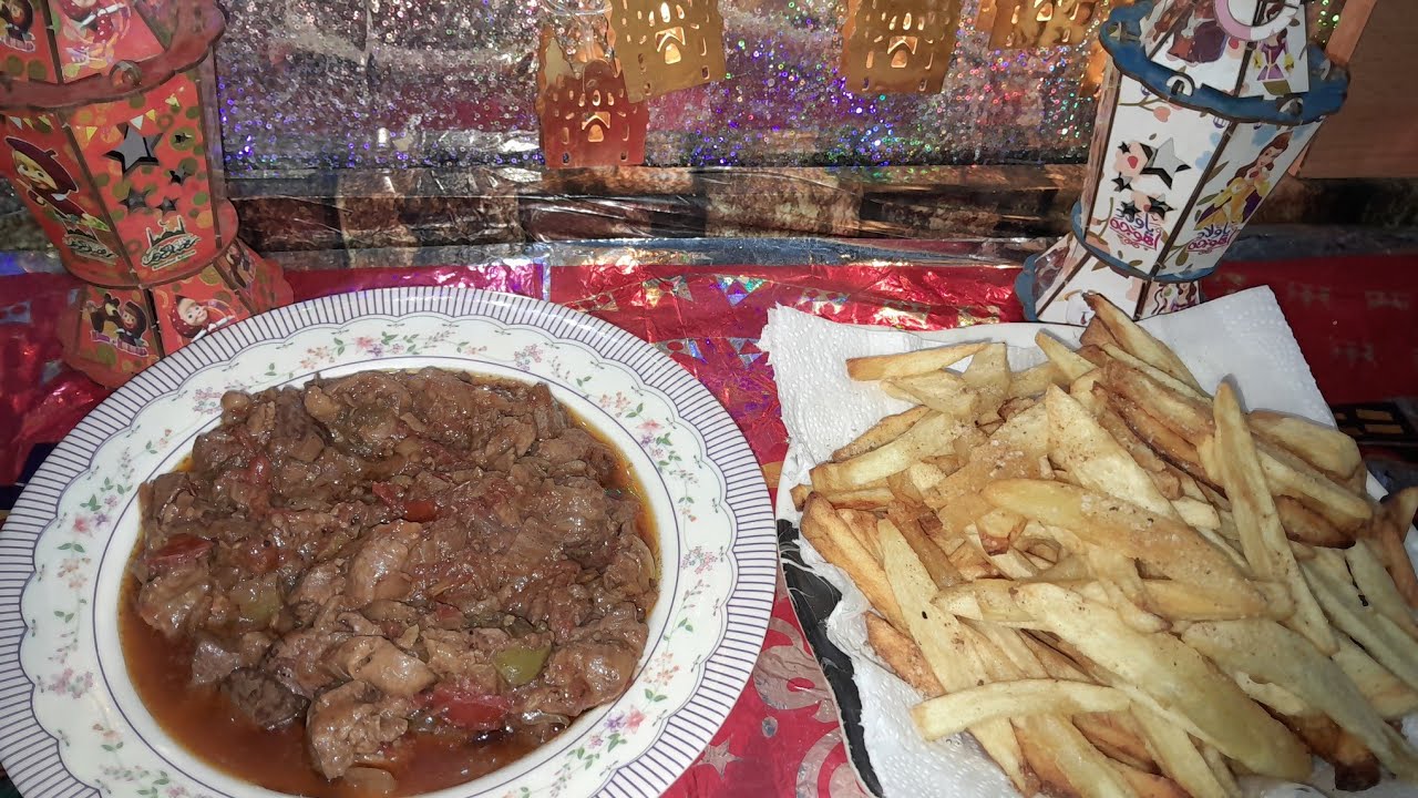 # احلى طريقه كبد وقوانص كل سنه وانتم طيبين ورمضان كريم