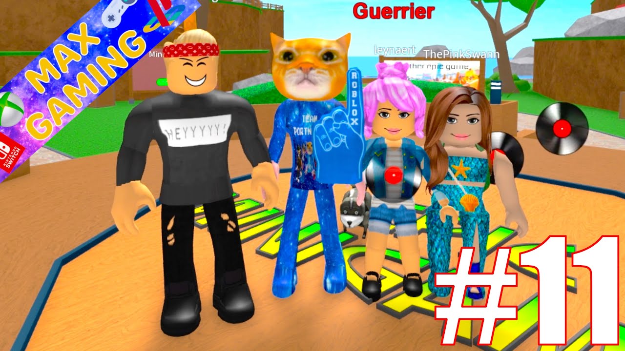 MAGGIE JOUE AVEC NOUS ET ENCORE PLEIN DE DÉLIRES ! Roblox Epic Mini Games Gameplay #11 - Max Gaming