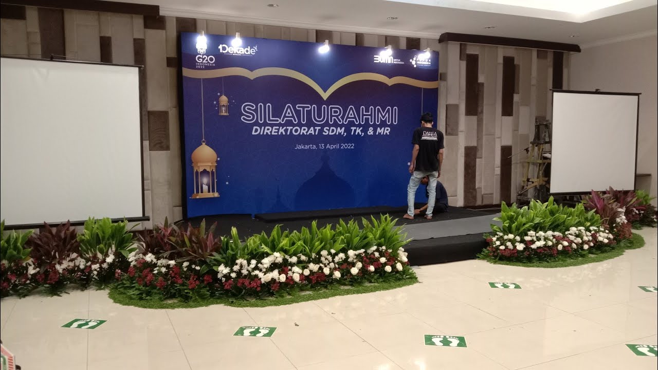 Membuat Dekorasi Mini Garden Untuk Acara Silaturahmi