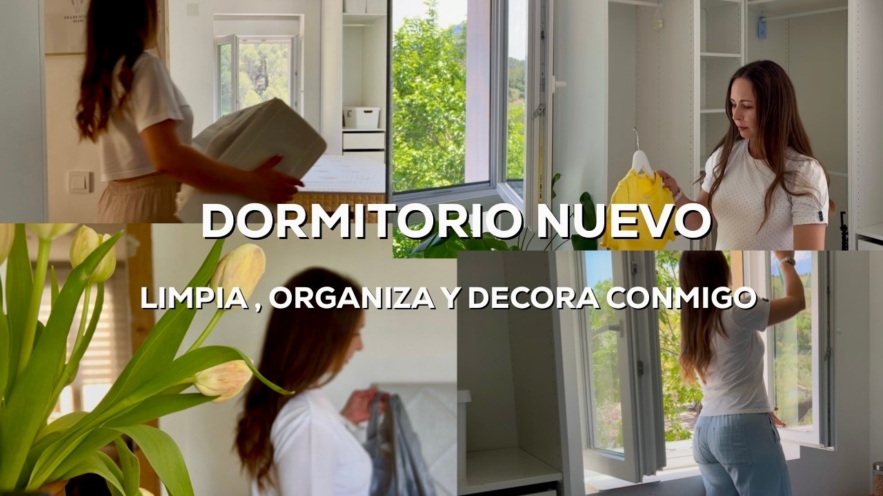 Limpieza visualmente satisfactoria Dormitorio nuevo + método Marie Kondo #limpieza #hogar #decor