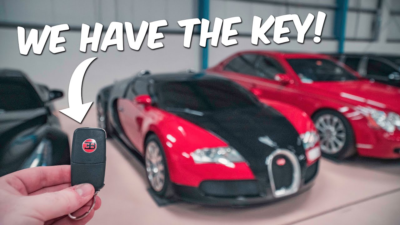 We play Gran Turismo in REAL LIFE + grab keys to a Bugatti Veyron…