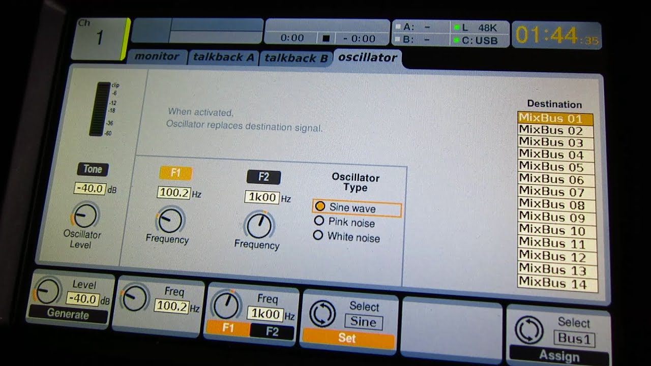 SMAART - 65. MEDICIÓN ACÚSTICA USANDO EL GENERADOR DE UNA CONSOLA DE AUDIO DIGITAL - BEHRINGER X32
