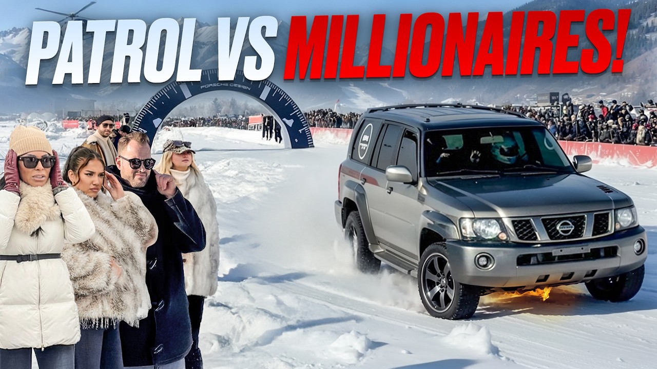 1300HP Nissan Patrol VS. MILLIONAIRES at the Most Exclusive Winter Racing Event