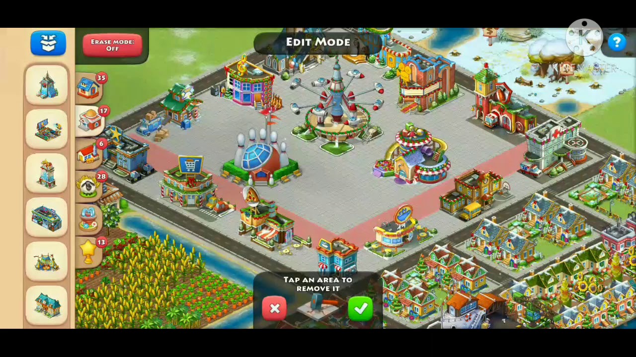 Township design for level 15-20