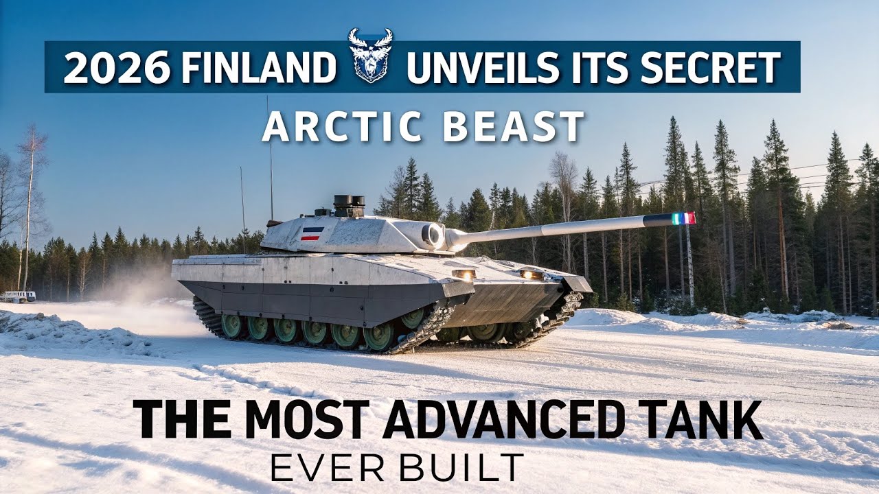 2026 Finland 🇫🇮 Unveils Its Secret Arctic Beast &ndash; The Most Advanced Tank Ever Built