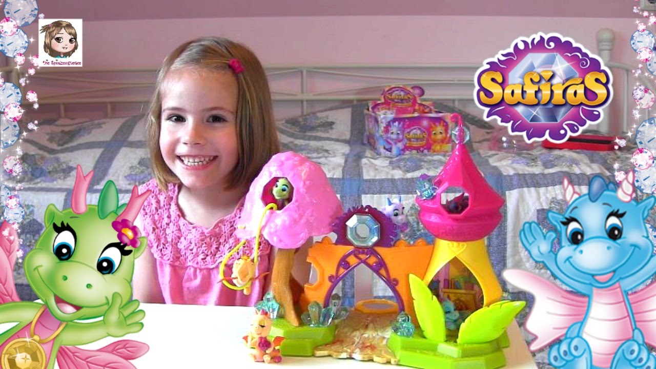 SAFIRAS Funkelsteintor mit magischer Musik ♥ Safiras Elementdrachen mit Funkelstein ♥