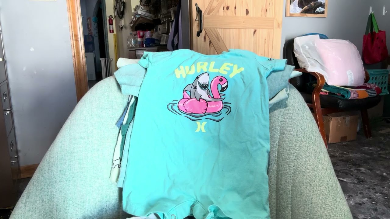 A big reborn doll thrift clothing haul.  