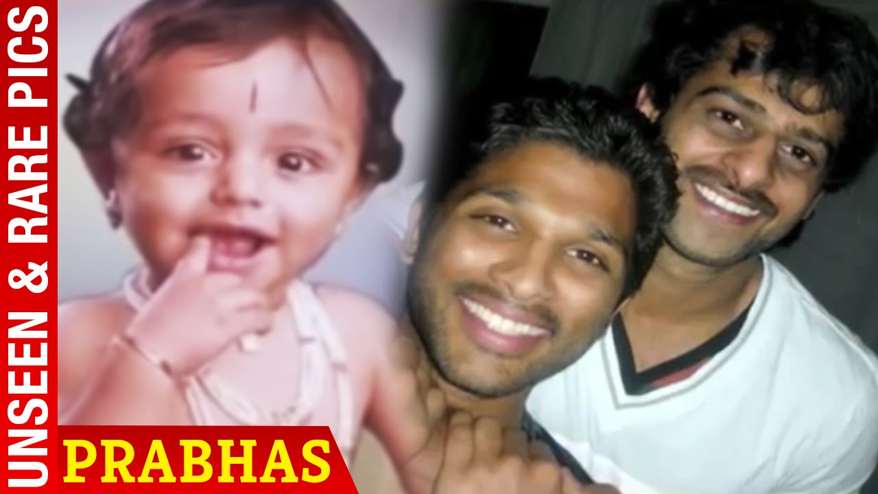 Prabhas Rare & Unseen Pics | Prabhas Childhood Photos