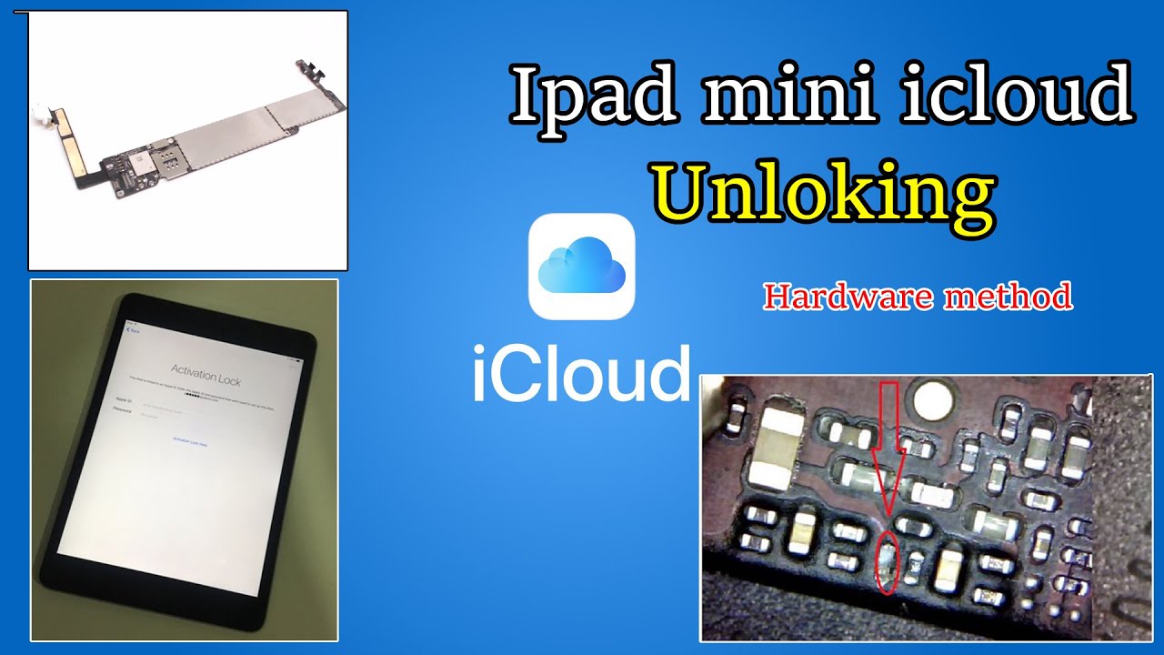 Ipad mini iCloud Bypass A1455 lifetime 100% working by Hardware Methods
