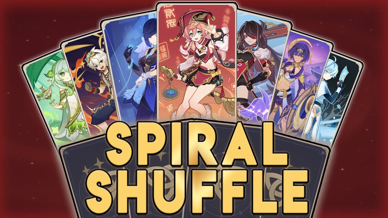 Drafting RANDOM Teams to take on the CRYO ABYSS?! - Spiral Shuffle (Genshin Impact 5.7a)
