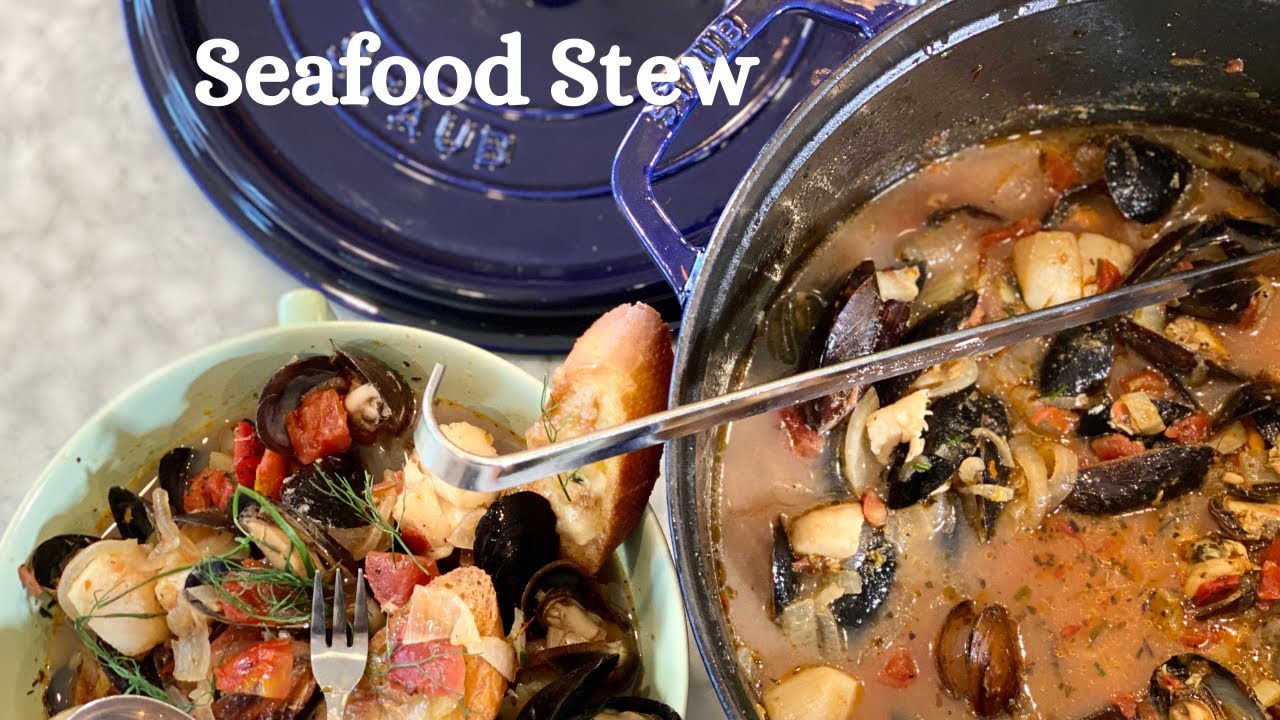 Easy Bouillabaisse - French Fish Soup.
