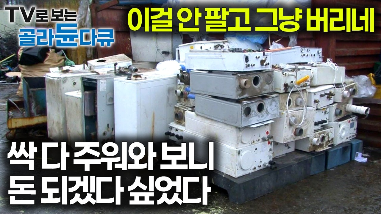 요즘엔 이게 돈 된다, 필요 없어 버려진 고철덩이 주워와 해체했더니 10배는 비싸진 몸값｜극한직업｜#골라듄다큐