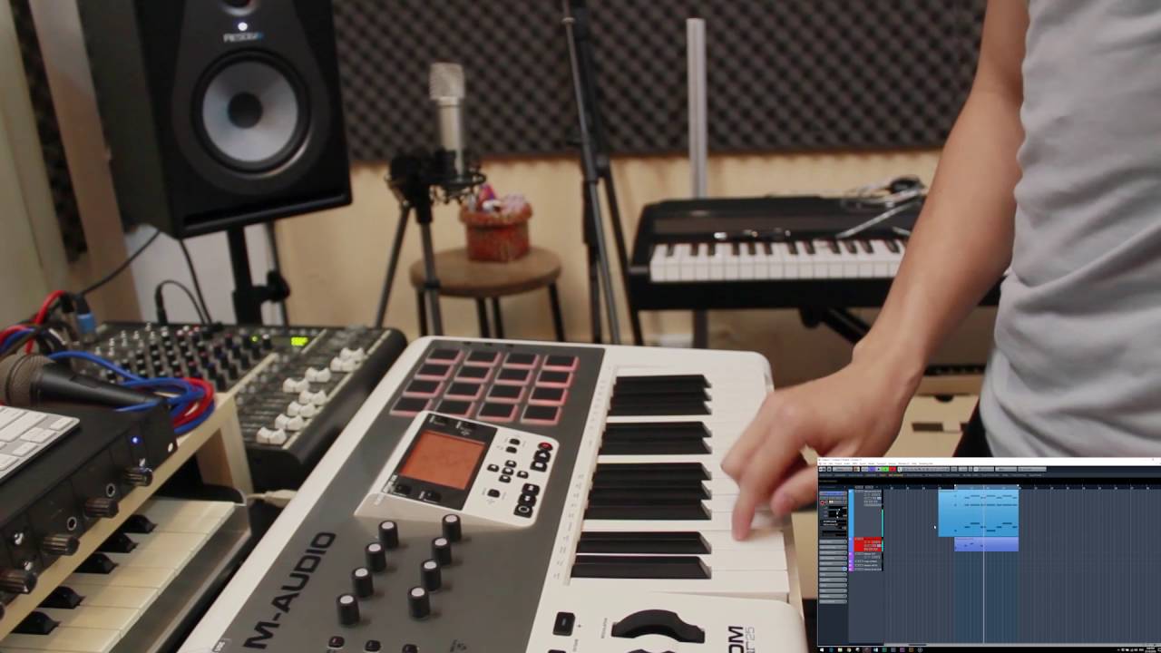 M-Audio Axiom Air 25 Review & Producing Music