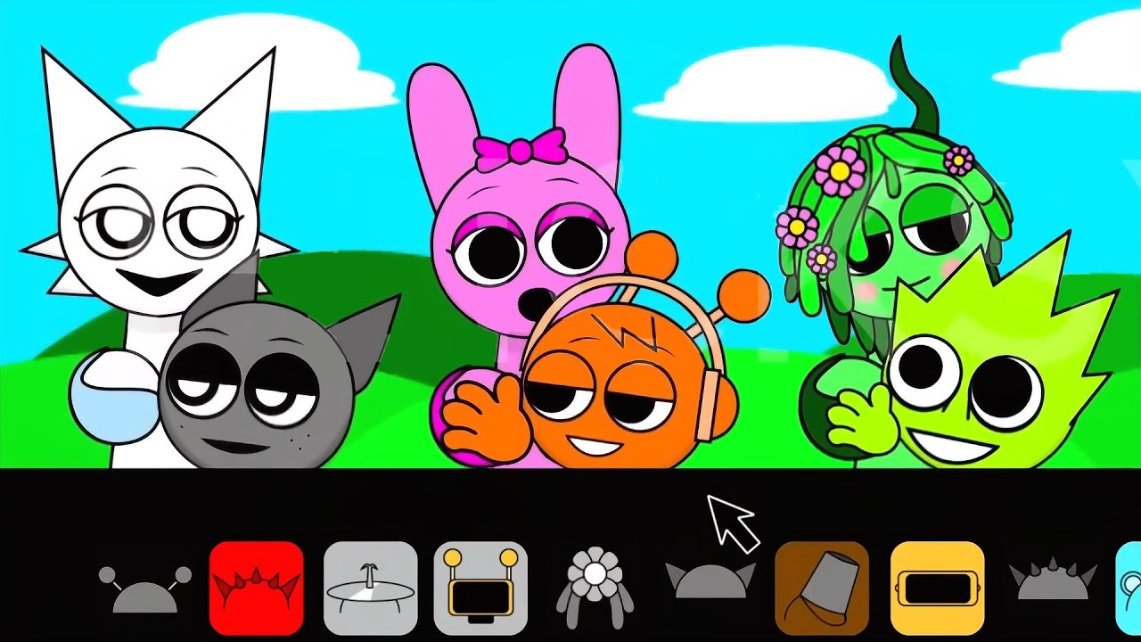 Wenda x Grey SUS - Sprunki SUS But With LOVE SUS MOD - Новый мод Sprunki Sinner Edition