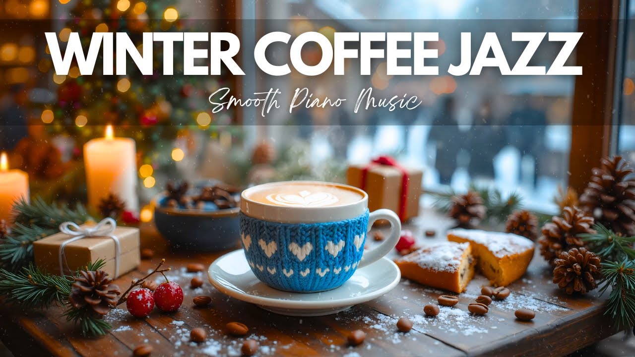 Relaxing Instrumental Winter Coffee Jazz ☕ Smooth Piano Music for a Warm Morning