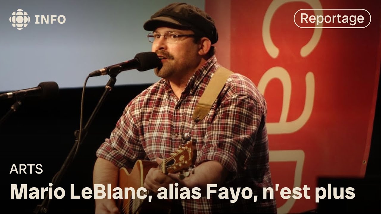 Le chanteur acadien Fayo est décédé