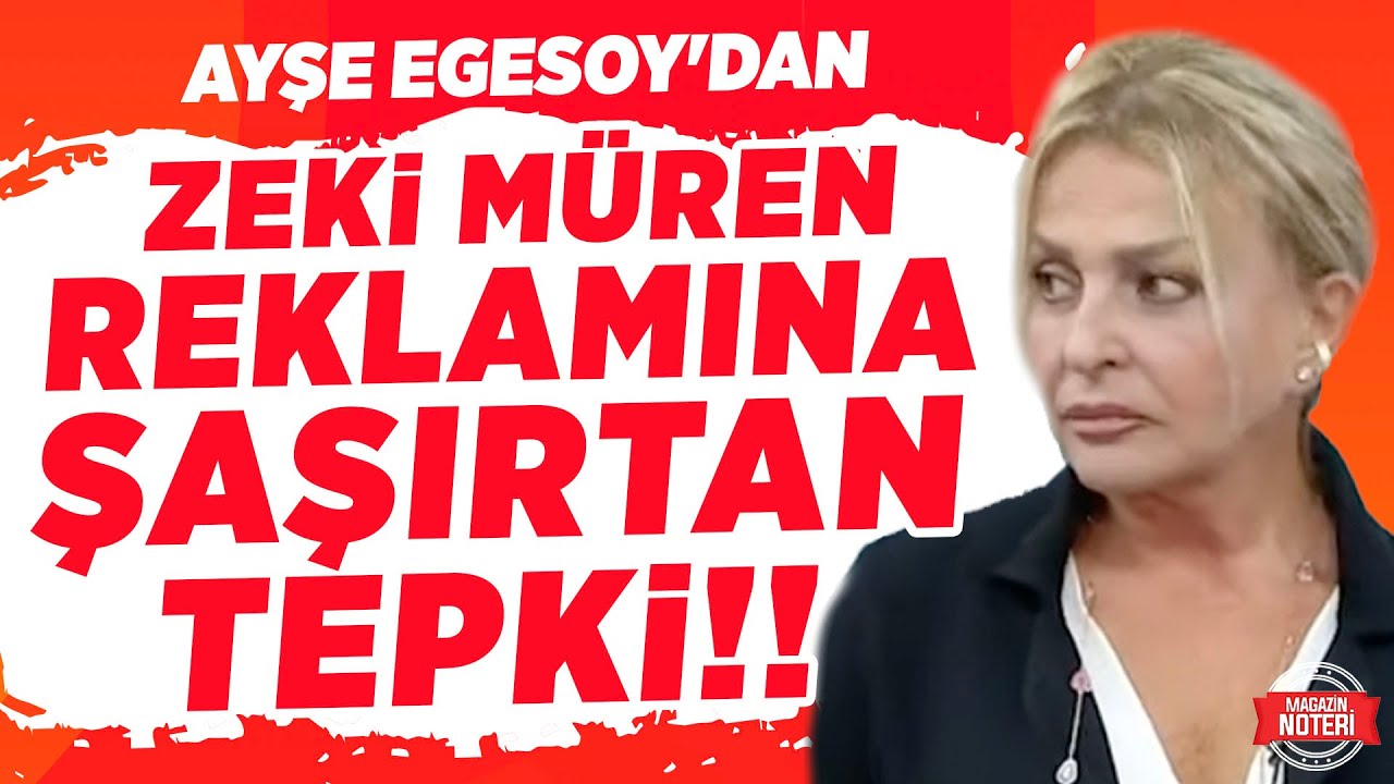 Eski Spiker Ayşe Egesoy'dan Zeki Müren'in Çağlar Çorumlu Reklamına Şaşırtan Tepki!! | Magazin Noteri