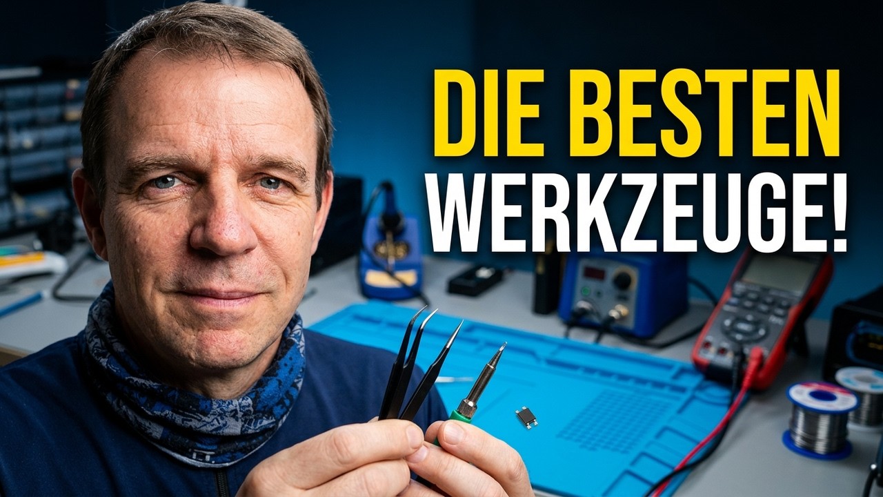 S01E01 Winzige Chips löten? Meine Top-Tools für Zuhause!