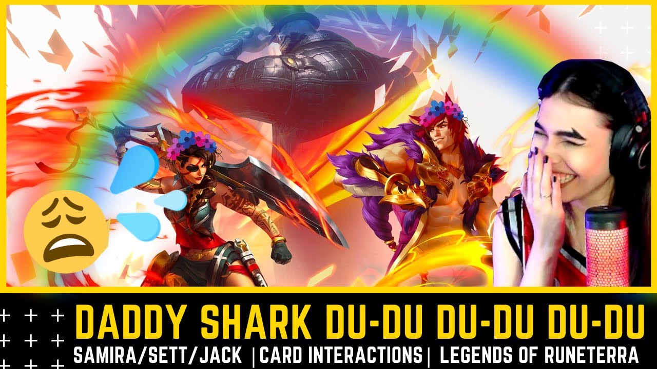 Dinka Kay REACTS: Sett/Samira/Jack  - Card Special Interactions | Legends of Runeterra
