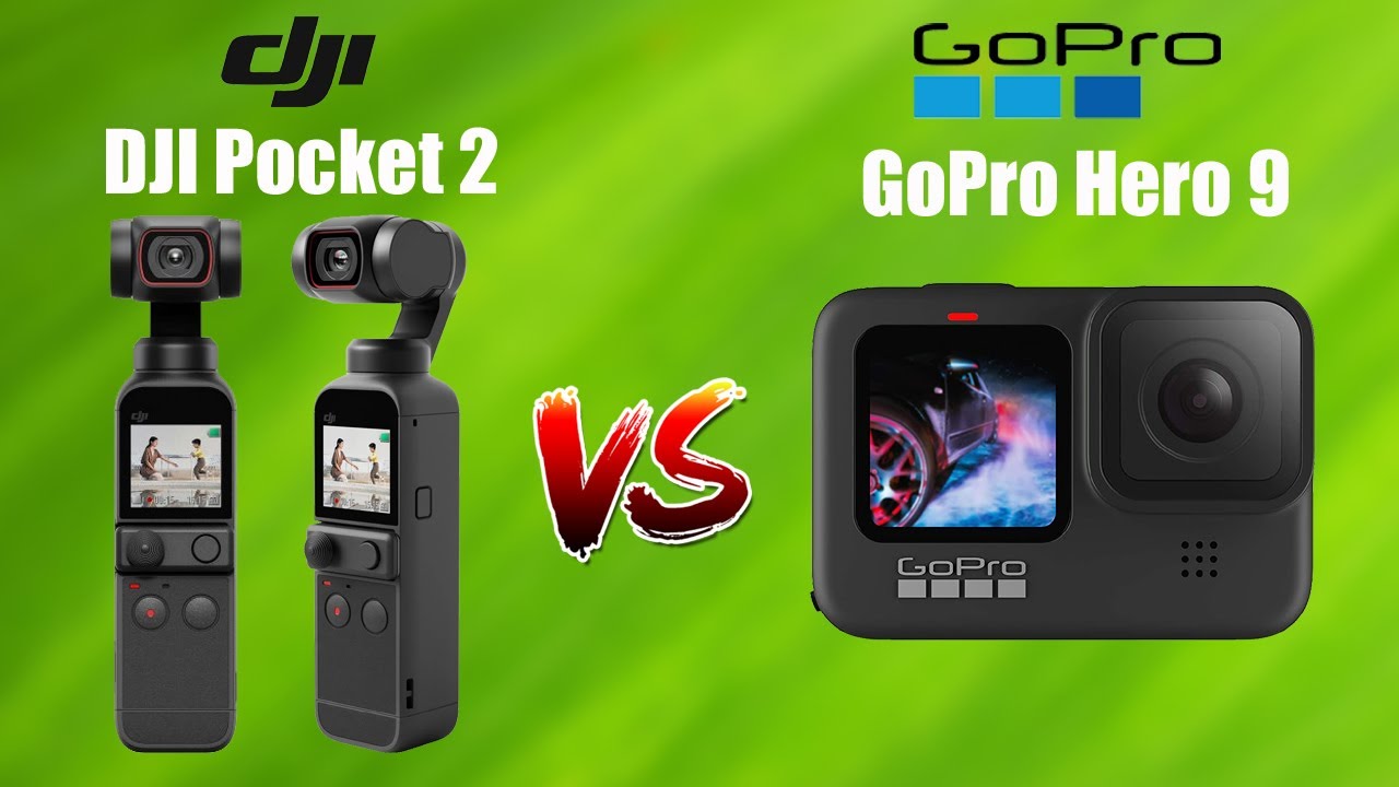 DJI Pocket 2 Action Camera  vs GoPro Hero 9 Camera Comparison | |  Which One You Should Choose | |