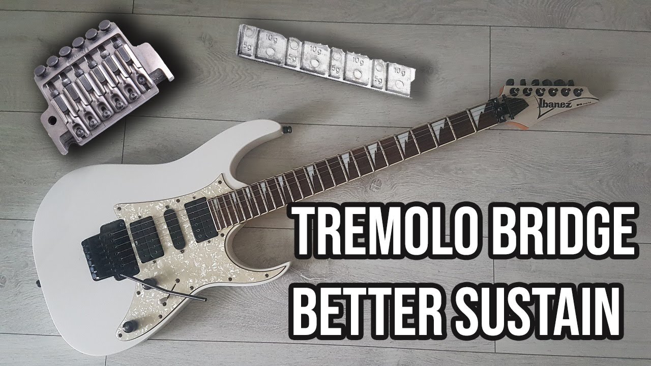 How to increase sustain of a cheap floyd rose system on a budget (Ibanez RG 350 DX)