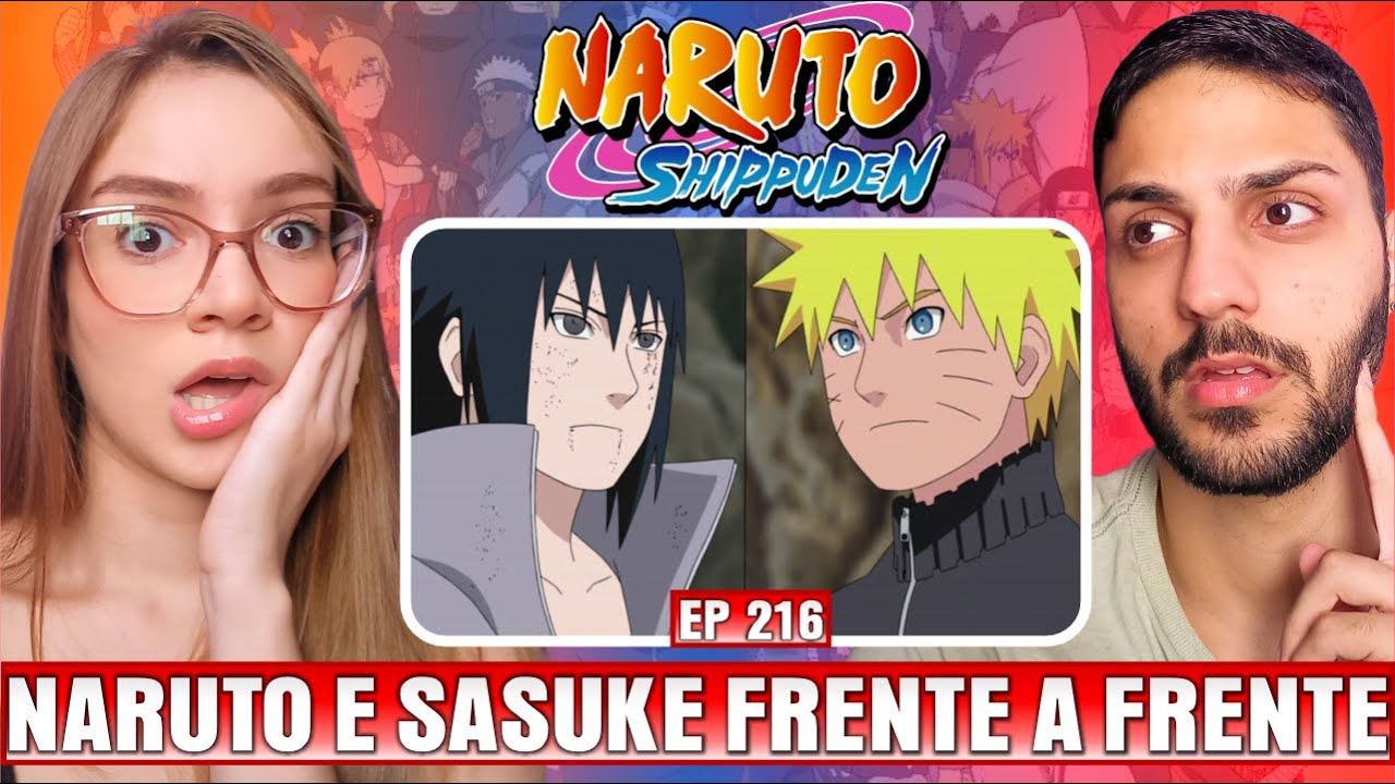 (BATALHA ATÉ A MОRTE? 😬) Professora de Geografia ASSISTE NARUTO SHIPPUDEN｜EPISÓDIO 216｜REACT