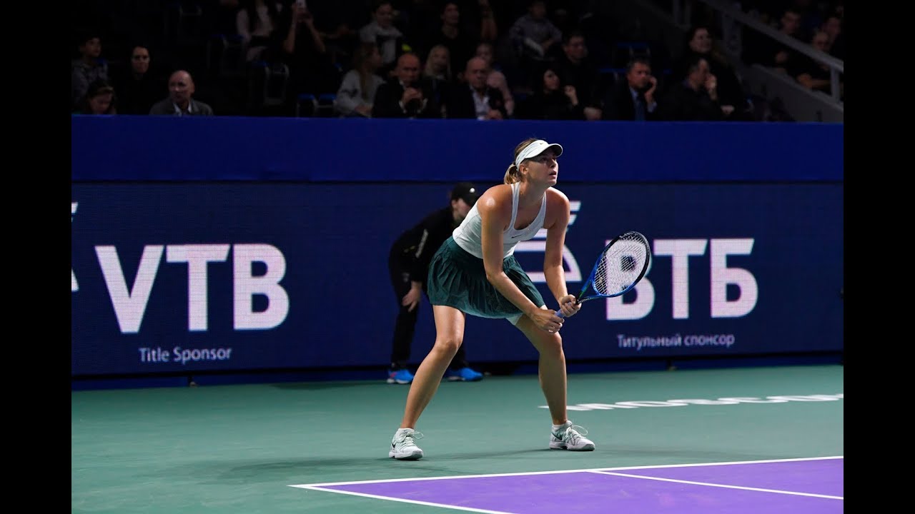 Sharapova vs  Rybarikova October 17