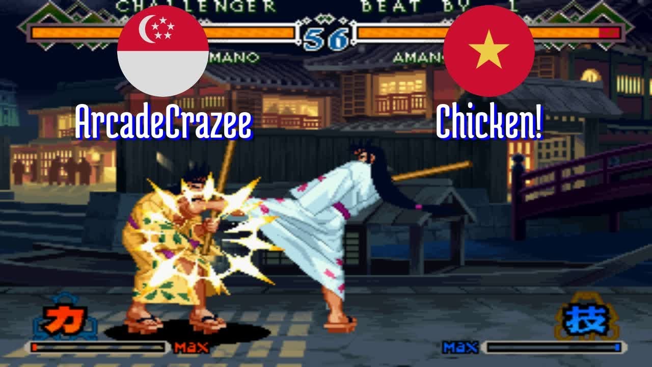 FT5 @lastbld2: ArcadeCrazee (SG) vs Chicken! (VN) [The Last Blade 2 lastbld Fightcade] Sep 16