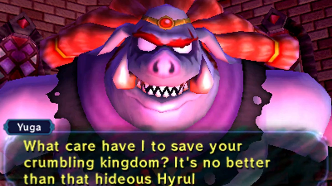 The Legend of Zelda: A Link Between Worlds Boss 12 (Final Boss) - Yuga Ganon