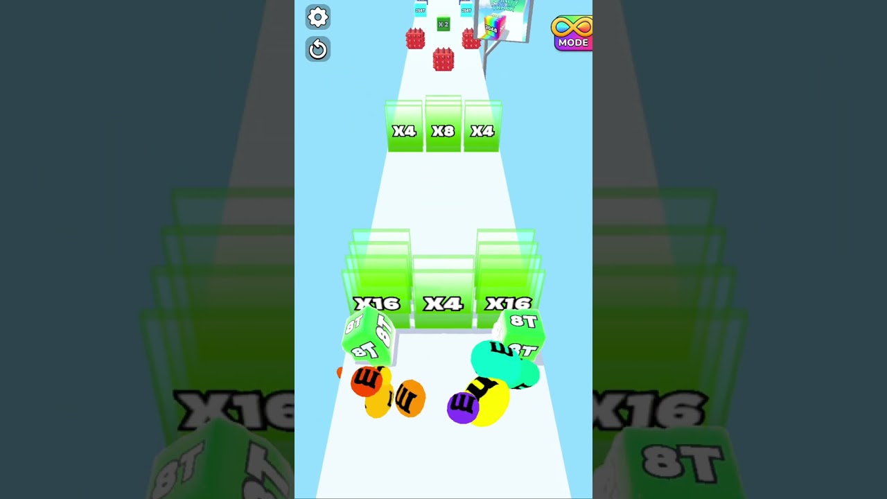 Playing jelly run 2048 and at the end i got 64dh(GLITCH AFTER 512ak)