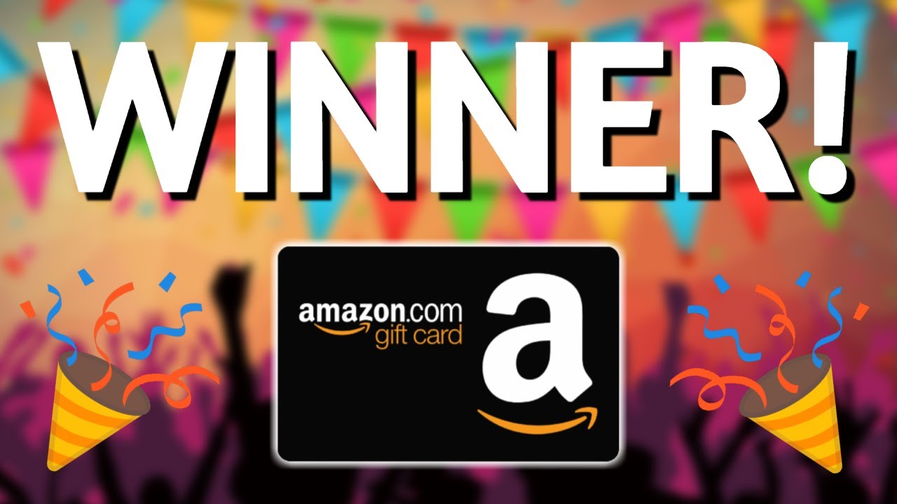 The Winner Of The $5 Amazon Gift Card Giveaway Is...