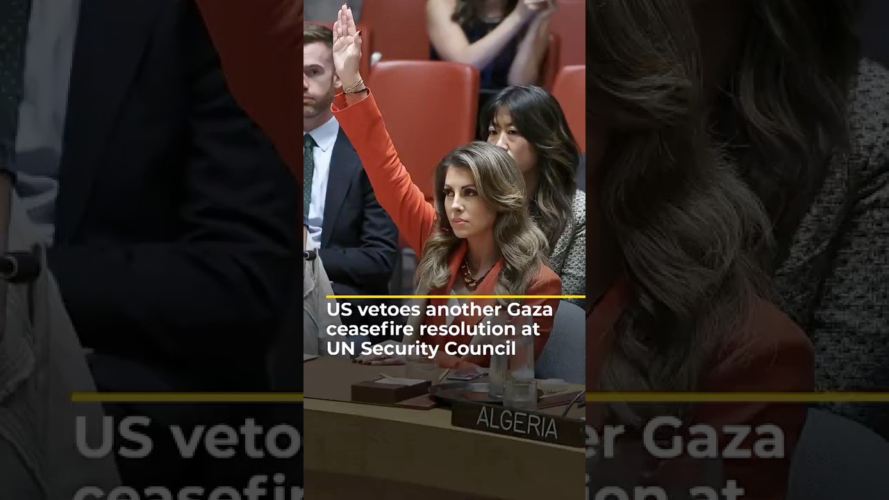 США наложили вето на очередную резолюцию о прекращении огня в секторе Газа в Совете Безопасности ...