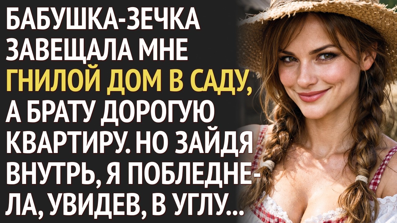 В наследство от БАБУШКИ-ЗЕЧКИ я получила гнилой ДОМ. А зайдя внутрь, побледнела от увиденного...